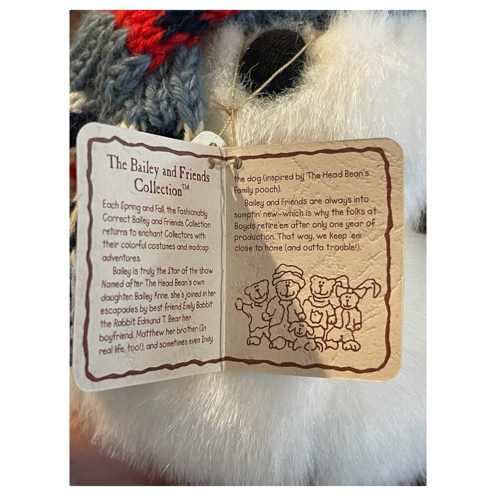 Matthew Fall 2002 8” Boyd’s Bear Plush - Picture 5 of 7